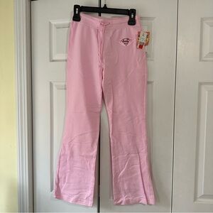 Girls' Pink Logo SweatPants